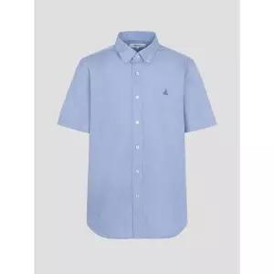 매장정품 빈폴 25FW 필라필 반소매 셔츠 - 블루(BC5765C47P) 201224