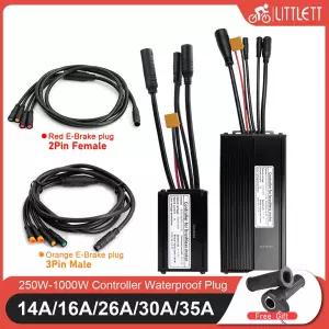 전기 자전거 KT 컨트롤러 36V48V 14A 16A 26A 30A 35A 방수 브러시리스 250W-1000W 전기 자전거 액세서리
