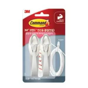 3M 코맨드전선용클립번들(소 17304) 생활용품 생활소품 사무용픔 행거 꼭꼬핀 옷걸이 부착용행거