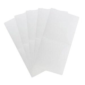 ABOOFAN 5pcs 자동차 앞유리 고정 스티커 정전기 필름, 어플리케이터 주차 허가 홀더, 트럭용 창문 부착 필름 스크래치