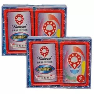 가족오락 다이아몬드 화투 고급형 전통놀이 명절 선물용 2개
