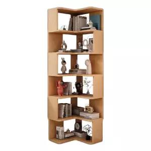 원목 낮은 공간활용 책상 사무실 정리 선반 틈새 수납장 책장 학생 코너형 인테리어 거실장