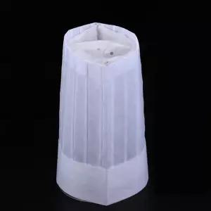 요리사용 부직포 조리모자 사각 23cm (20개 세트)