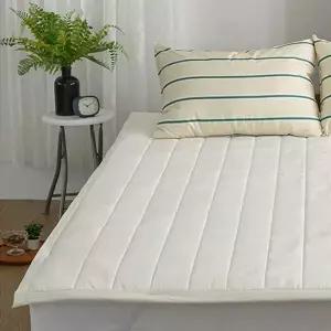 [골드스마일]침대패드 (크림) 레트로 M2 해피니 SS 밴딩 슈퍼싱글 패드 시리즈