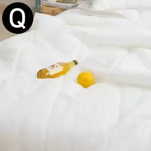 [골드스마일]스노우리플 퀸 해피니 이불 Q 아이싱 (화이트) 간절기 여름