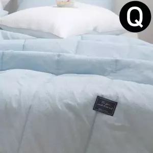 [골드스마일]이불 퀸 해피니 아이싱 Q 여름 스노우리플 간절기 (블루)