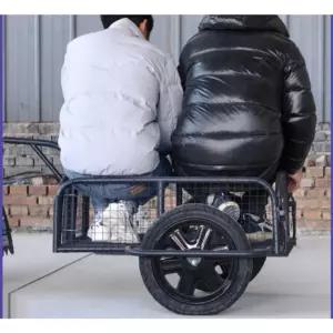 전기 자전거 트레일러 소형 짐칸 전기자전거트레일러 화물