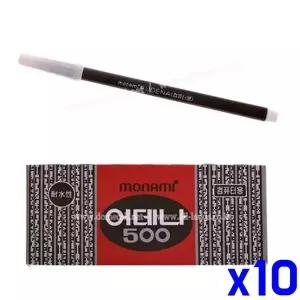 TBZ 컴퓨터용 싸인펜 12p x10개 필기용 수성싸인펜 문구용