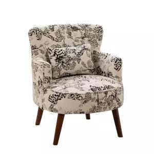 인용미니쇼파 빈티지 패브릭 / 호산 의자 카페 원룸 소파 허리베개 작은 패