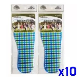 [오너클랜]TBZ 유아 어린이용 신발깔창 x10개 구두깔창 보호깔창