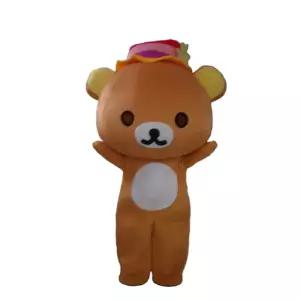 곰 인형탈 옷 인형 복장 의상 파티 캐릭터 코스튬 분장 곰돌이 머리