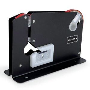 트리머 블레이드가 장착된 스틸 테이프 씰러 제품 테이퍼 금속 씰링 헤비 듀티 디스펜 기계