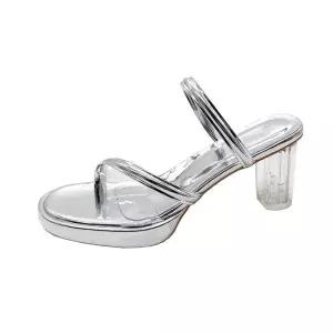 여자 여름 덧신 토오픈 하이힐 샌들 슬리퍼 가보시 패션화 통굽 원픽2