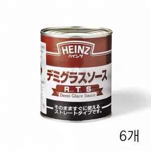 커틀렛 6개 함박스테이크 X 햄버그소스 데미그라스소스 RTS 하인즈 830g 오므라이스