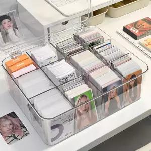 플라스틱 타로 카드 슬리브 게임 투명 보드 보관함