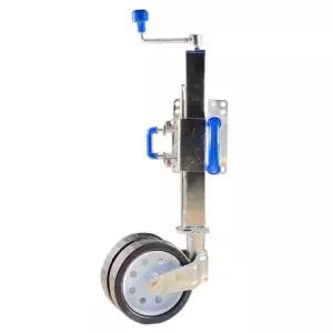 트레일러 텅잭 카라반 바퀴 아웃트리거 고하중 자키휠 750kg 듀얼 휠 잭 설치키트포함