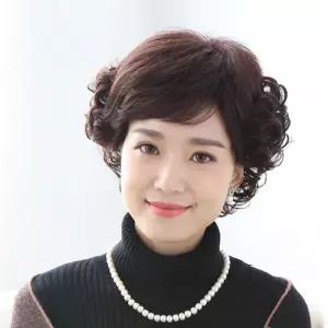 단발 단발머리 펌 가발 헤어 여자 머리 여성