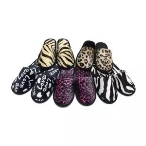 [에이치플러스몰]TBZ 컬러밍크 거실 실내화-색상랜덤발송 여성실내화