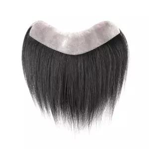 남성 스킨가발 앞머리 넓은이마 커버 가발 붙이는