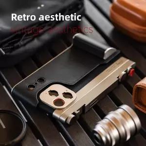 여행 포토기어 17 프로 맥스용 카메라 셔터 그립 필터 어댑터 랜야드 보호 커버 케이스 키트