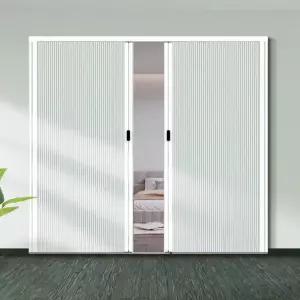 양문형 파티션 폴딩 슬라이딩 도어 욕실 주방 간이벽 공간분리 칸막이