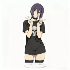 레제피규어 주술회전 레제 아크릴 스탠드 덴지 피규어 디스플레이 애니메이션 체인소맨 굿즈 컬렉션 데스크