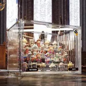 아크릴케이스 컨테이너형 아크릴 오거나이저 수집용 피규어 블라인드 박스 고화질 투명 미니어처 디스플레