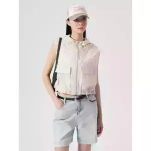 [매장정품] 8SECONDS 에잇세컨즈 스트링 후드 베스트 아이보리 (324739LY30)