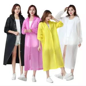 등산 캠핑 낚시 야외활동 성인용 EVA 레인코트 방수 우비 우의