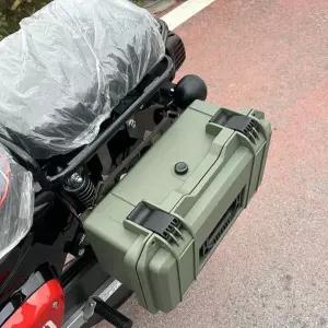 슈퍼커브 사이드박스 바이크 가방 박스 방수 그린 수납 도구