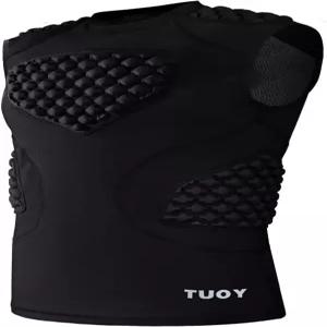 티아수 남자 축구 갈비뼈 보호대 조끼 심장 흉골 가슴 어깨 패딩 셔츠 알둘트 럭비 소프트볼용