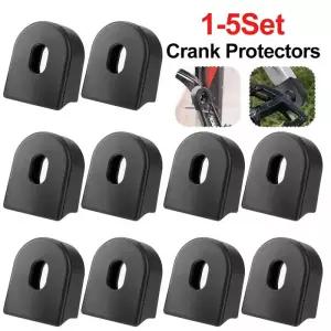 자전거파워미터 RISK 실리콘 자전거 크랭크 암 부츠 보호 커버 MTB 바이크 크랭크셋 케이스 부품 사이클링