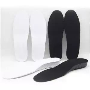 가벼운 흰색 초경량 2cm 관공서 검정 깔창 여성 키높이 4W91C1331