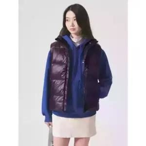 [매장정품] 8SECONDS 에잇세컨즈 루즈핏 패딩 베스트 퍼플