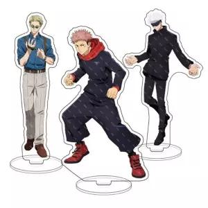 고죠피규어 사토루 주술회전 J-ujutsu Kaisen 아크릴 스탠드 Satoru Gojo Geto Suguru 액션 만화 패턴 데스