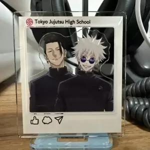고죠피규어 사토루 주술회전 애니메이션 Jujutsu Kaisen Gojo Satoru Getou Suguru 아크릴 스탠드 그림 서