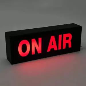 녹음실 스튜디오 사인 온에어라이트박스 램프 ON 생방송