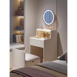 침실 화장대 틈새 유럽풍 원룸화장대 의자 소형 보리