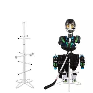 아이스하키 장비 스탠드 보호구 거치 행거 선수 훈련 보관대