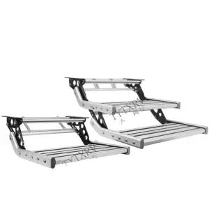 캠핑카 접이식 발판 차박 카라반 트레일러 스텝 보조계단