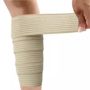 여성 및 남성용 밴맨 탄력 하체 종아리 압박 지지 붕대 슬리브 랩 축구 러너용 신 스플린트 가드 농구 배구