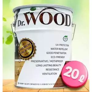 인증 닥터우드 오일스테인 20리터 오일스탠 방부목 데크 목재보호용페인트