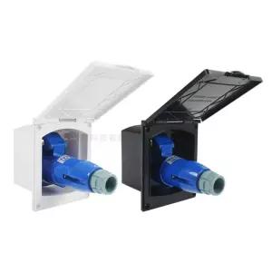 카라반 외부 전원 박스 입력박스 콘센트 플러그 인입구 16A