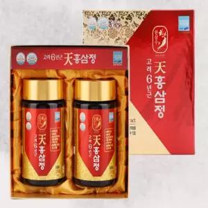 부모님 면역증진 고려6년근 천홍삼정 240G X4병