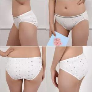 파스텔톤 여학생 주니어 삼각 팬티 깜찍 여아동 데일리 선물 큐트