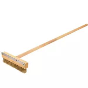 피자 오븐 브러쉬 손잡이 청소솔 베이킹 장대 도구 화덕