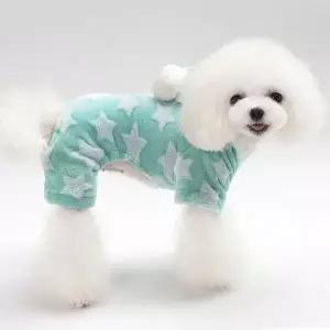 극세사 강아지개옷 실내 외출 겨울 강아지옷 L WFLOQJI