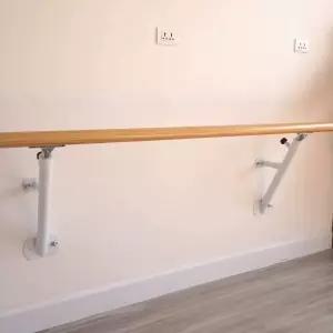 발레 바 벽부형 수평봉 무용 스트레칭 연습 홈바 지지대 기둥 홈트