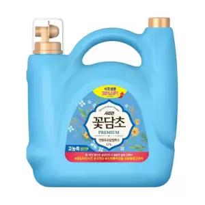 실내건조용 액체 섬유유연제 연꽃 유칼립투스 5.7L 2개 샤프란 꽃담초