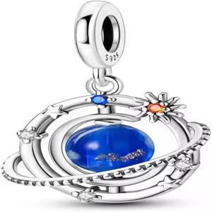 팔찌와 목걸이를 위한 MULA 925 스털링 실버 부적 고양이 여름 당글 펜던트 카메라 비즈 여성용 주얼리